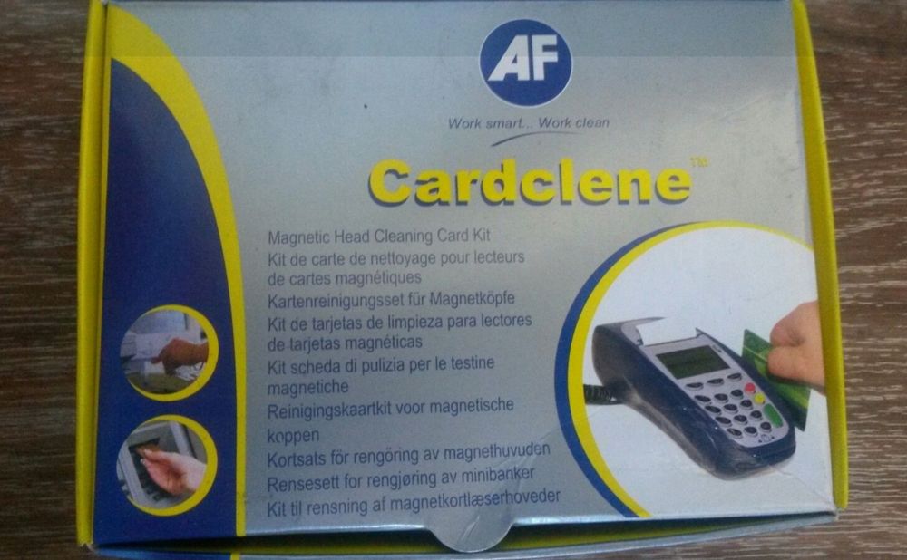 Чистящее средство для картридеров, банкоматов, для считывателей карт