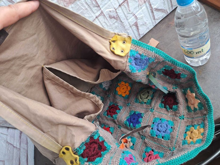 дамска чанта ,плетена торба