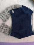 Bluza croșetată 100%handmade din materiale reciclate