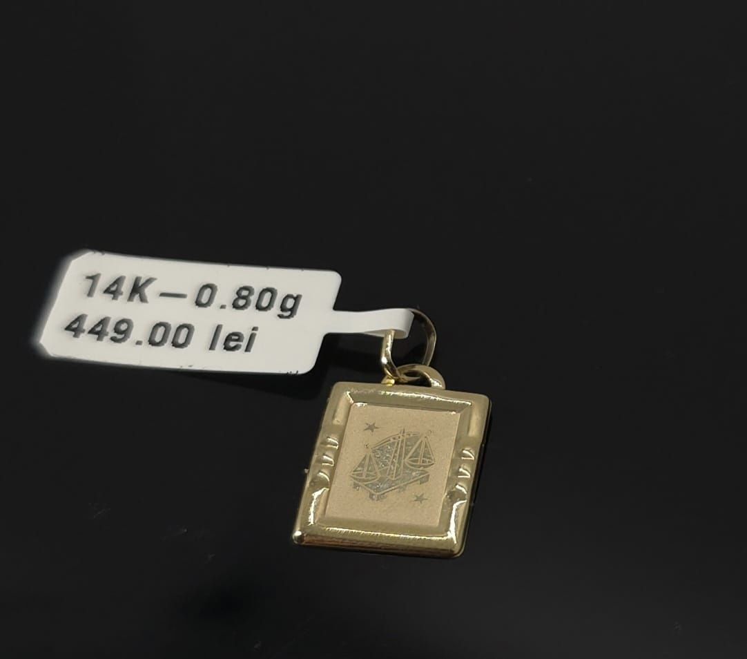 Pandantiv aur 14k 0.80gr