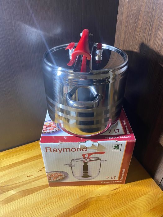 НОВА тенджера под налягане от нераждаема стомана 7 литра