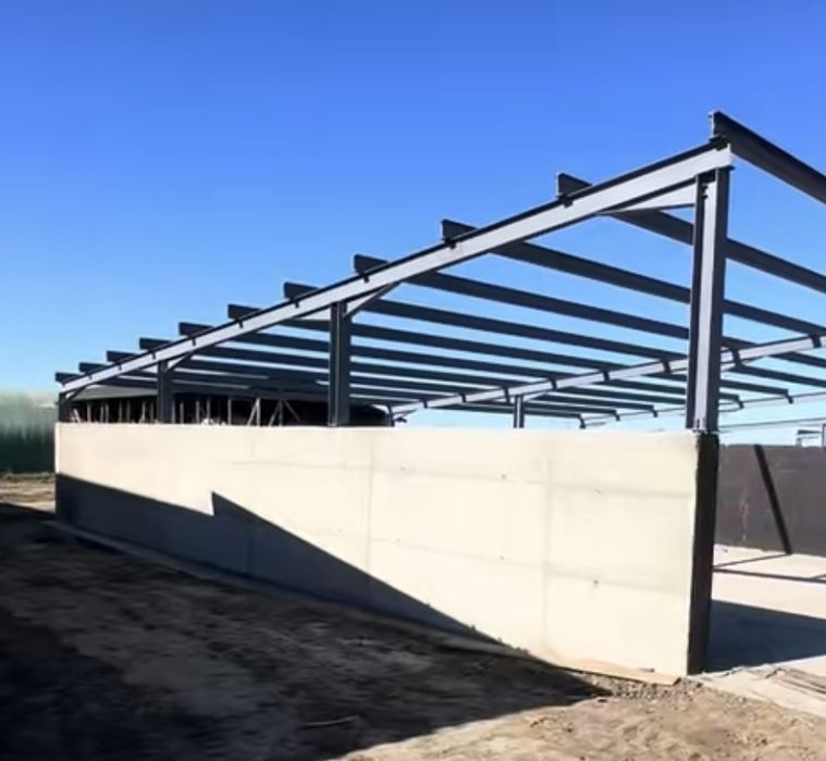 Vand structura metalica din stoc 8x20x4m ipe 160