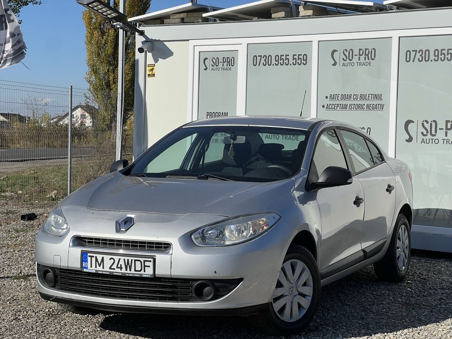 Renault Fluence 2011 1.6Benzina/Cash/Rate fixe/Buyback