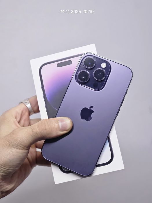 iPhone 14 pro 128gb 81% с коробкой без ремонта