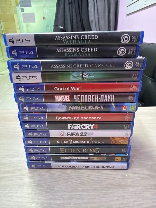 Игры топовые лицензионные на PlayStation 5 ps 4 пс 4 ps 5 Slim диски