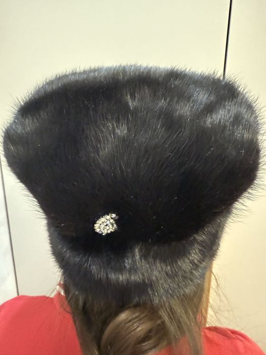 Норковая шапка 56-58