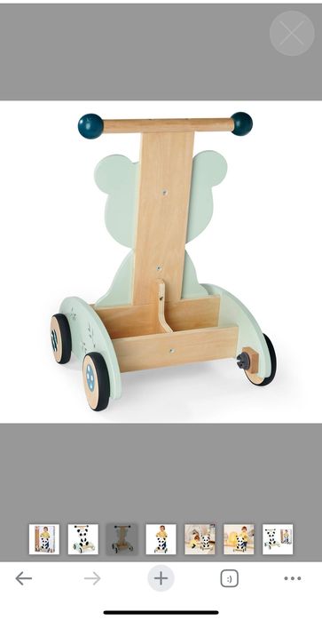 Детски дървен Уокър