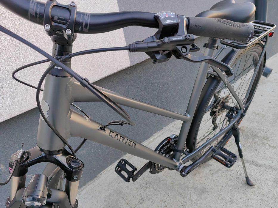 28" Carver, XL 55см, Deore XT, алуминиев трекинг велосипед