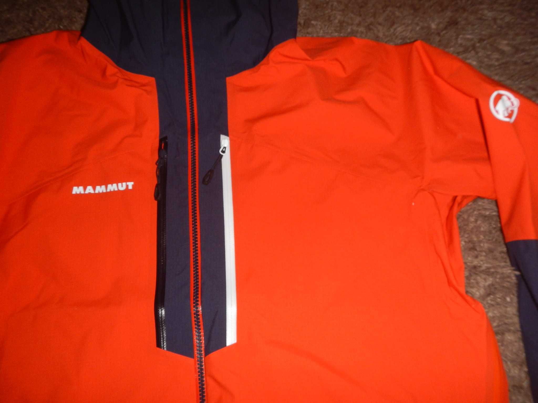 Geaca/hardshell Mammut Taiss HS Hooded cu aerisire 27000. XL-Men. Nou.