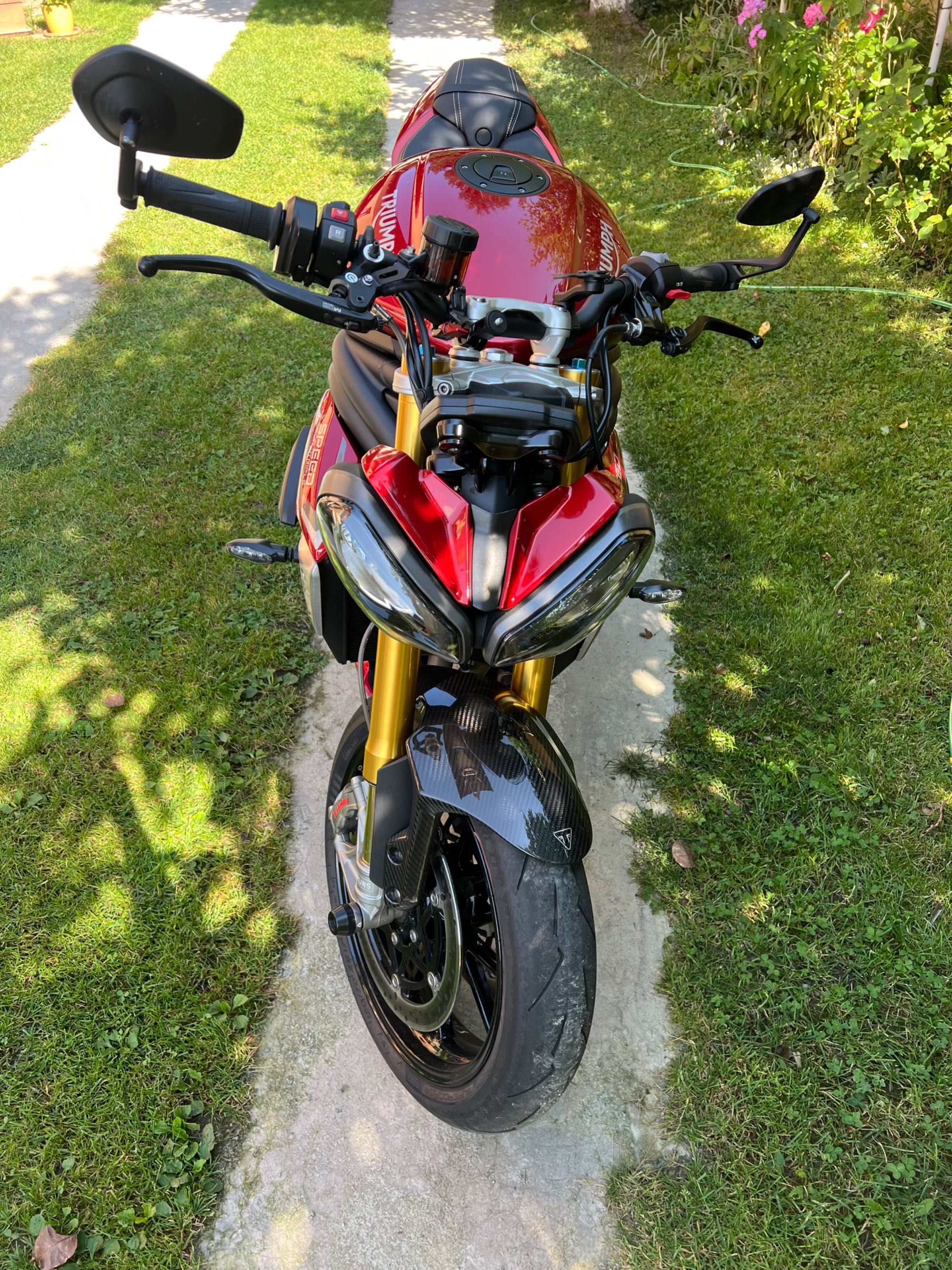 Vând Triumph Speed Triple 1200 RS Carnival Red