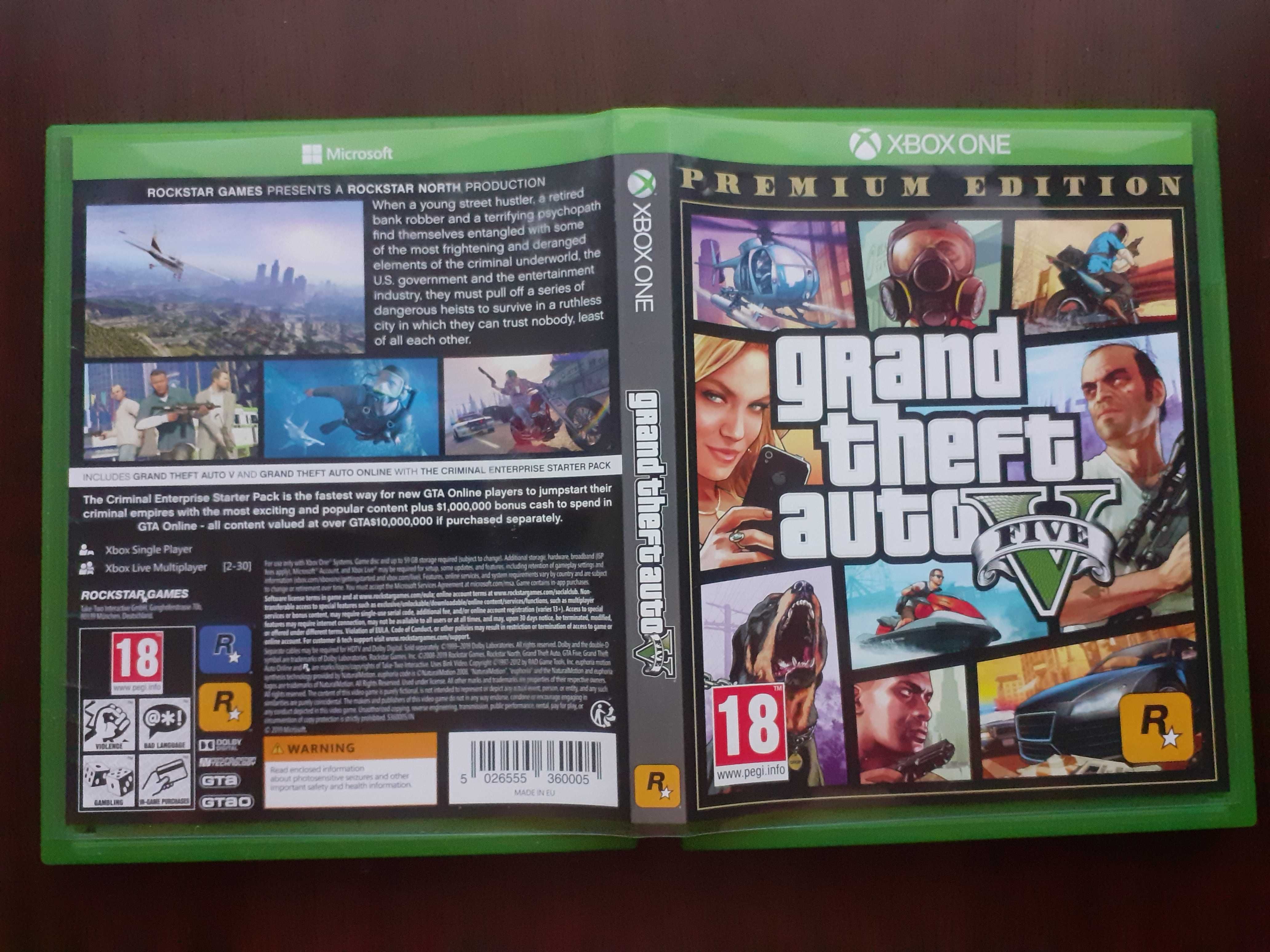 Grand theft auto five (gta5)  xbox one