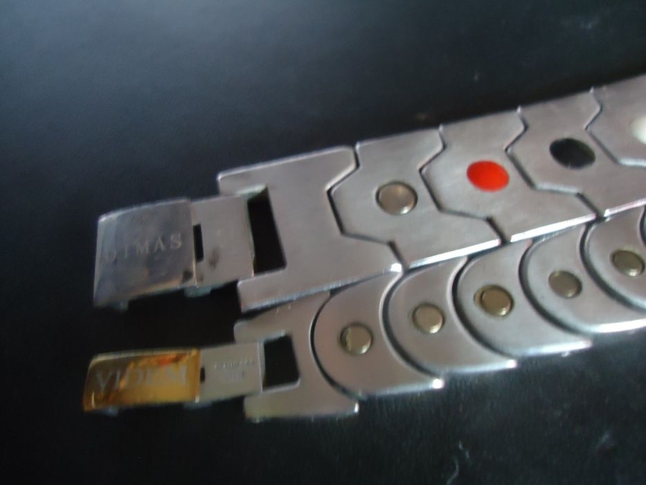 Магнитные браслеты для регуляции давления позолота Жен и Муж