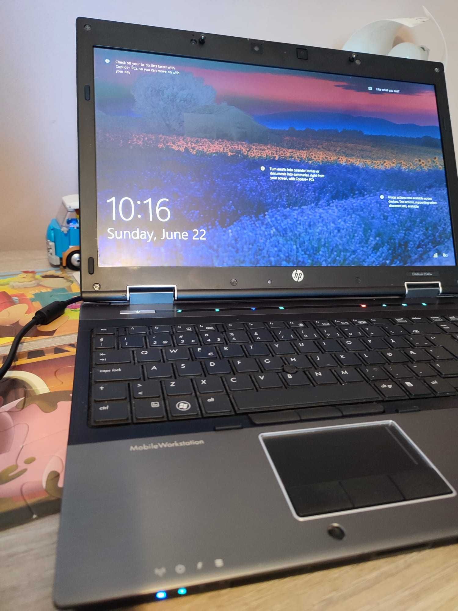Laptop HP WorkStation  /proc i7