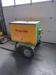 Mașina de curățat/spalat panouri cofraje doka cu perii rotative, 220V