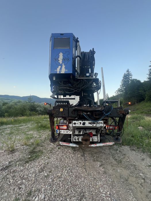 VOLVO FH13 Macara Epsilon M110 transport forestier lemn bustean