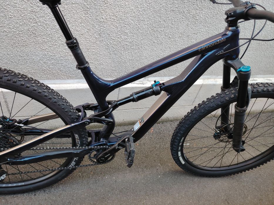 Bicicleta full suspension cannodale habit