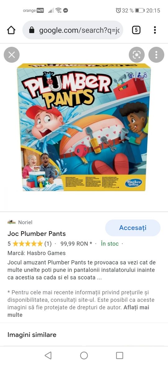 Joc distractiv Plumbers Pants