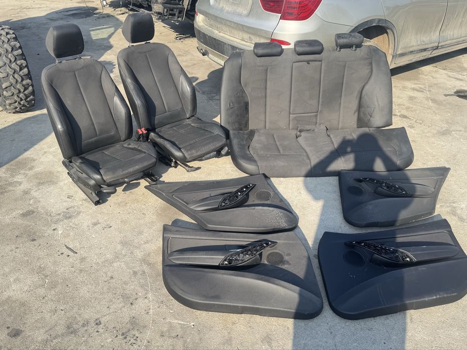 BMW F30 кожен салон