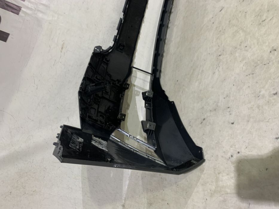 Bara fata Skoda Superb 3, facelift, 2019, 2020, 2021, 2022, 2023, cod origine OE 3V0807221M, cu gauri pentru spalatori faruri si senzori de parcare (4).
