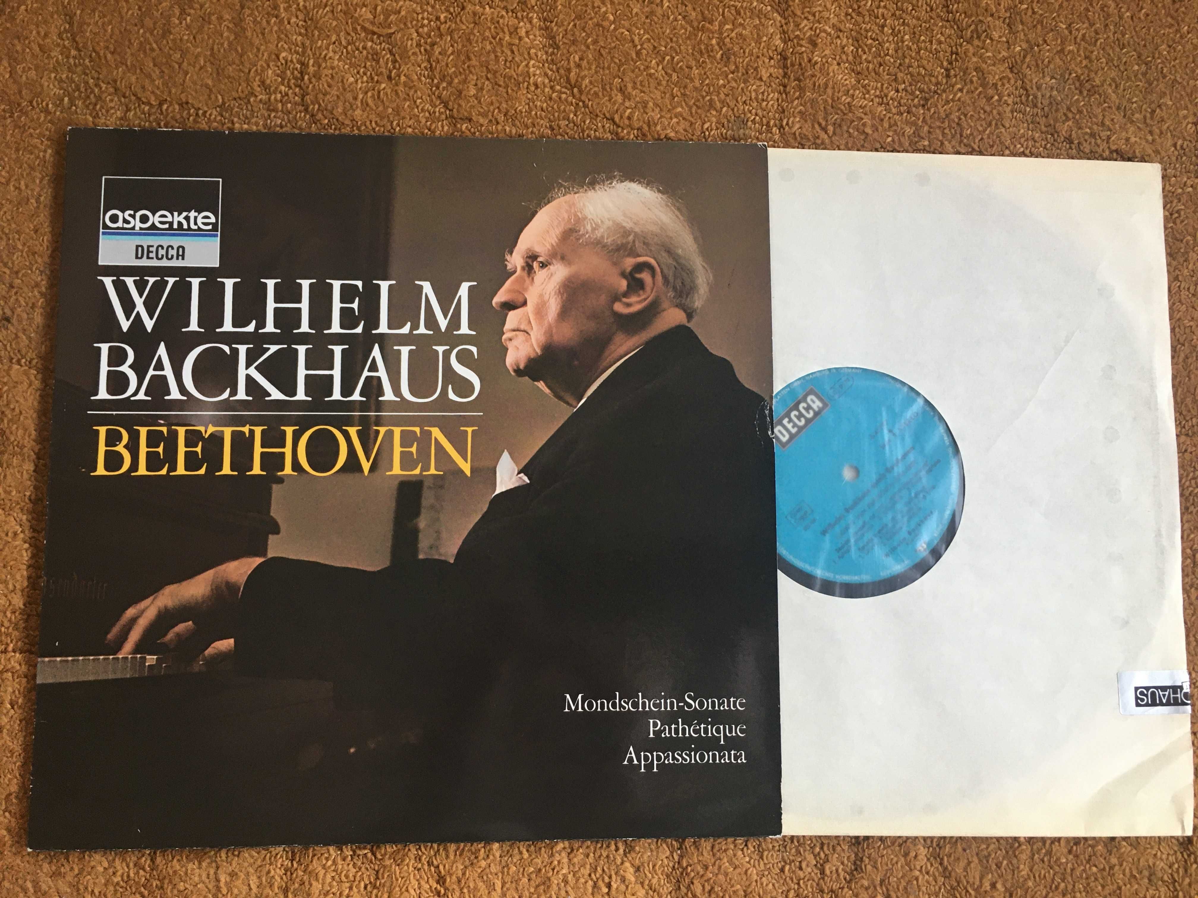 Beethoven  Wilhelm Backhaus, Бетовен Лунната Соната