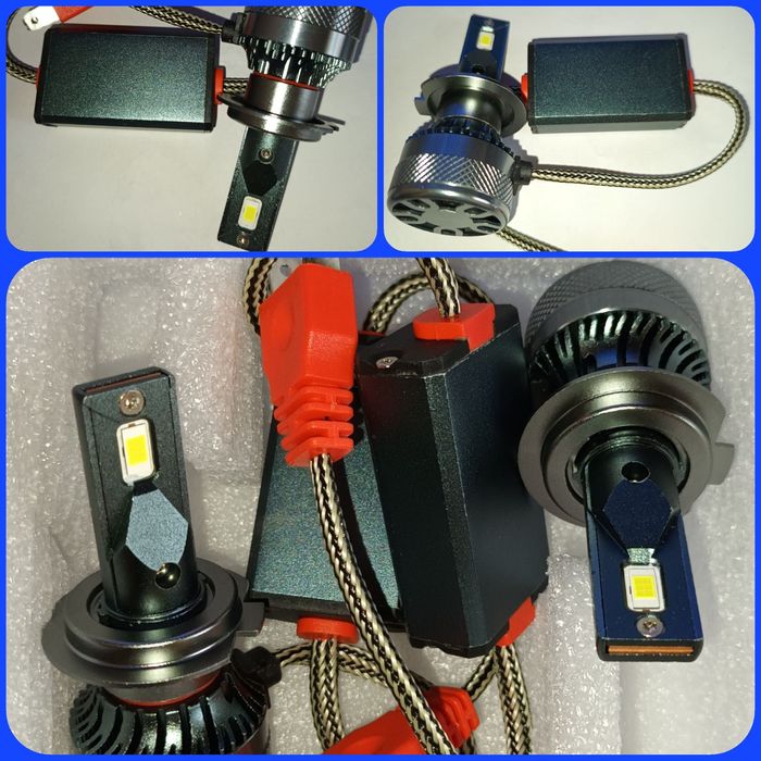 Becuri LED H7 Canbus 30000LM set 2buc