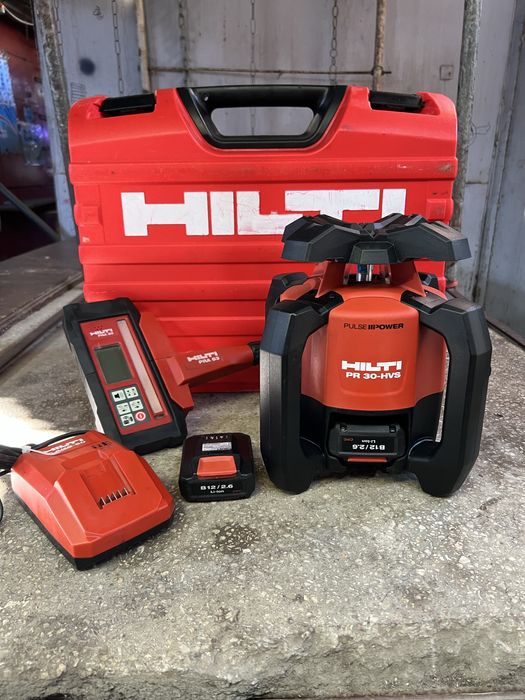 Vand nivela laser HILTI PR 30-HVS a12 (orizontal-vertical)