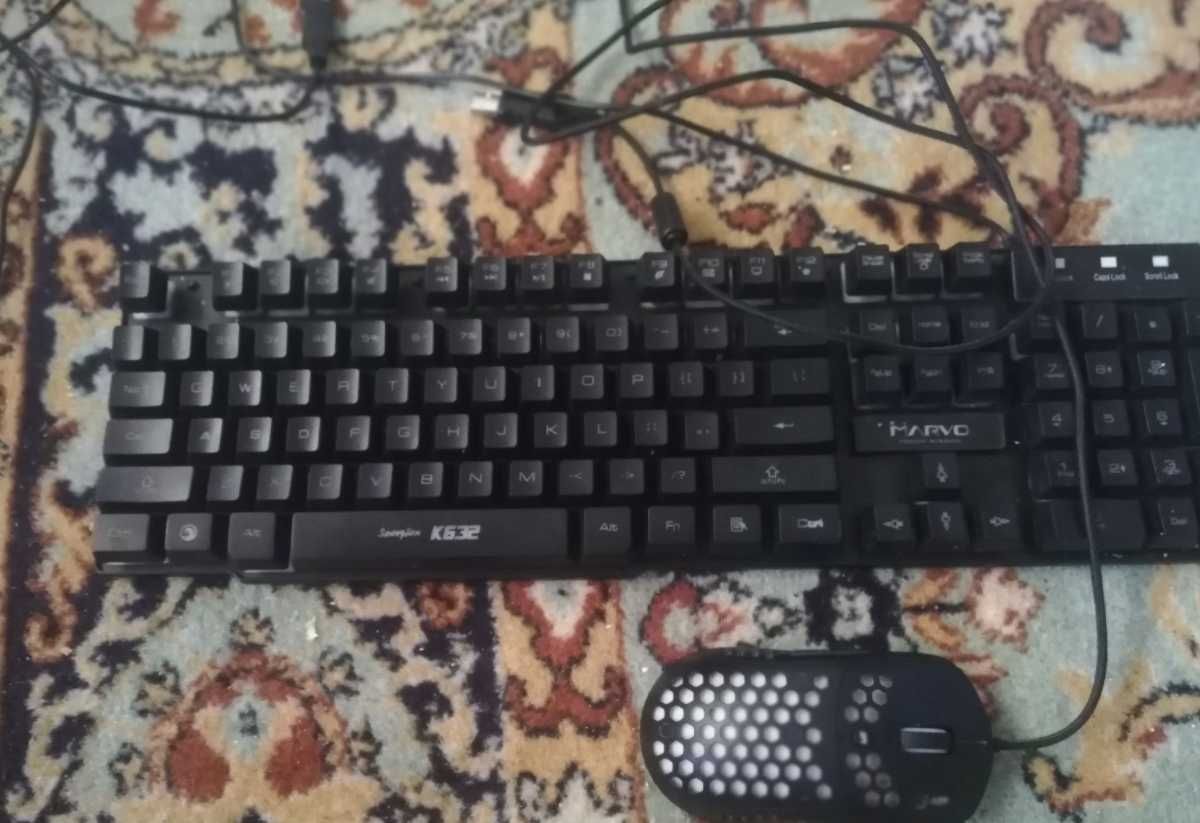 vand tastatrua marvo +mouse marvo +microfon