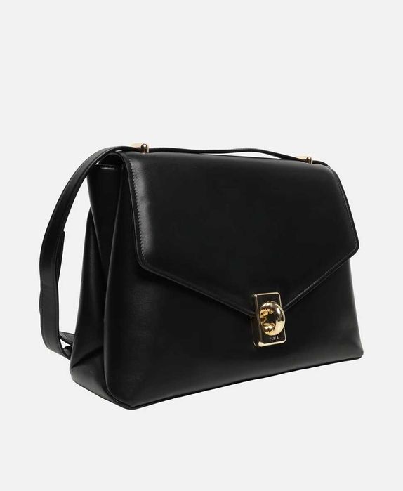 Кожена Чанта Furla Meridiana