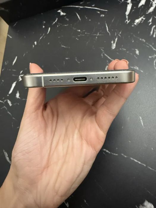 iPhone 15 Pro Max 256GB White Titanium 10/10 11 12 13 14 16 Samsung S