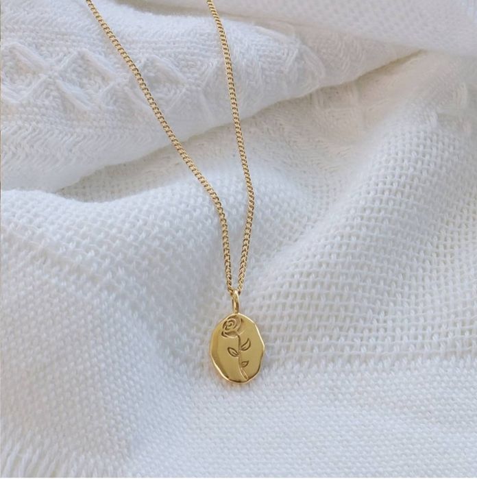 Цепочка с напылением позолота 18k