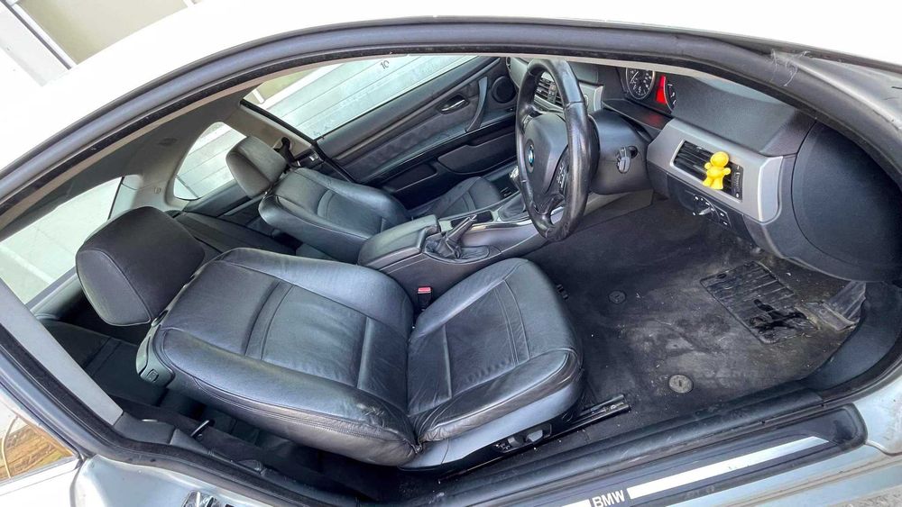 Scaune+ banchete BMW E92 330 231CP 170KW M57 PIELE neagra