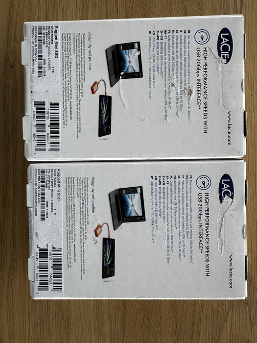 SIGILAT - SSD Hard Disk Lacie Rugged Mini SSD 1TB/2TB - Thunderbolt 4