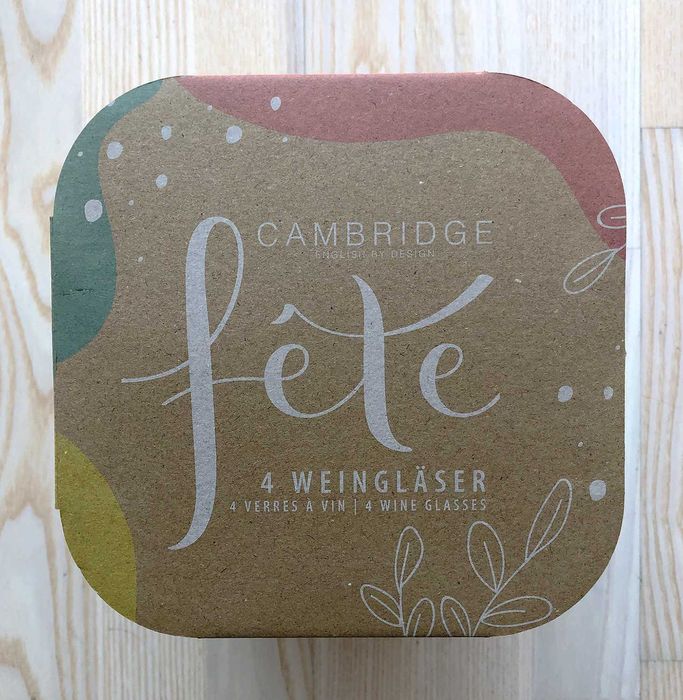 Елегантни универсални пластмасови чаши, имитация на стъкло - 4 бр.