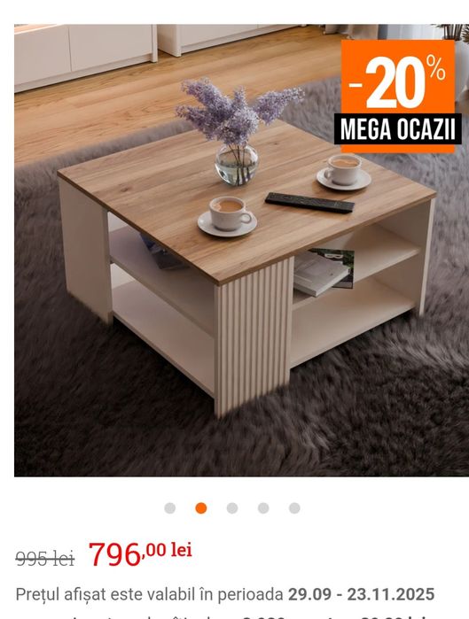 Măsuță cafea Mobexpert Bridget