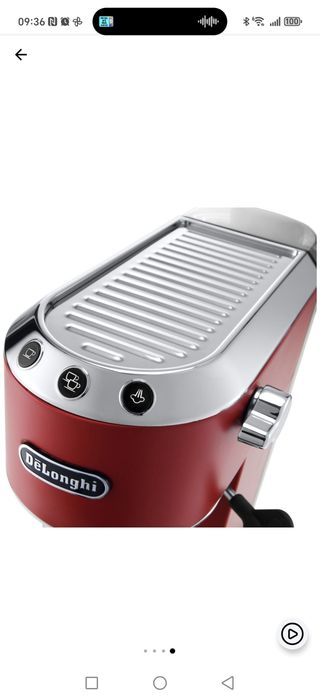 Espressor manual De'Longhi Dedica Style EC 685, 1300 W, 15 Bar, 1.1 l,