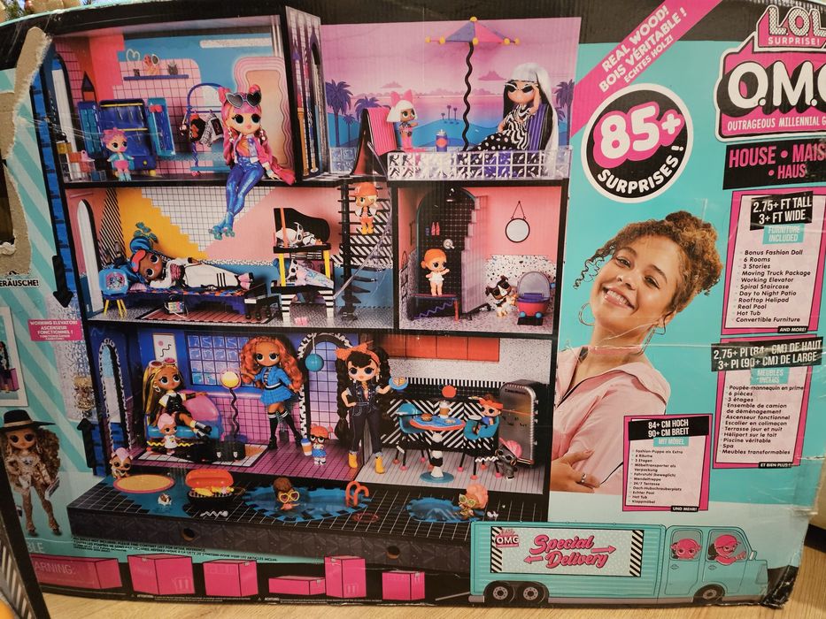 Игрален комплект LOL Surprise,къща OMG