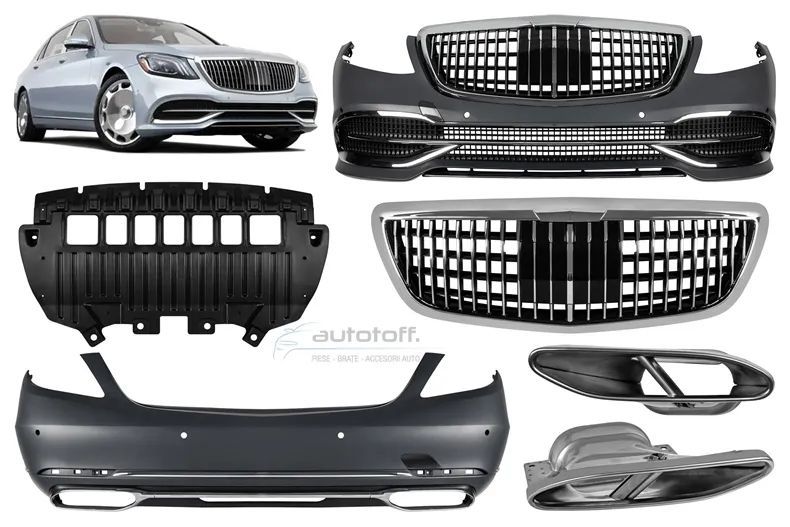 Pachet exterior Mercedes S-Class W222 Facelift (2017+) MBH Design