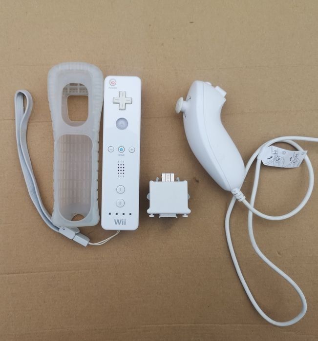 Telecomanda controller Nintendo Wii cu motionplus și nunchuk