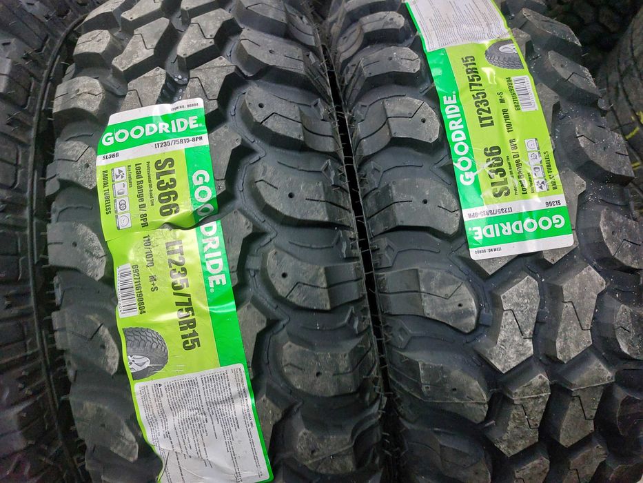 4бр.НОВИ гуми за кал GOODRIDE 235/75/15 110Q DOT 0922