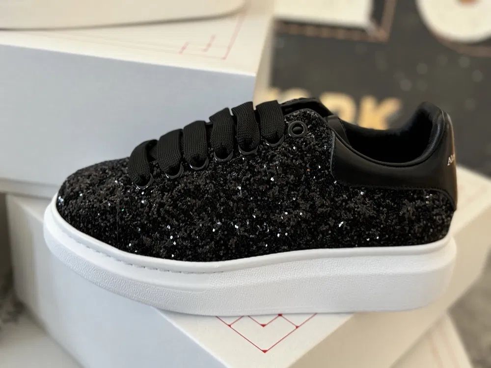 Adidasi Alexander Mcqueen cu sclipici GLITTER