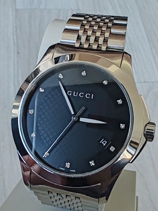 Ceas Gucci G Timeless Diamonds Quartz 38 mm