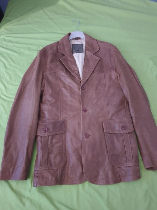 Geaca  geacă piele naturală manusa  XL