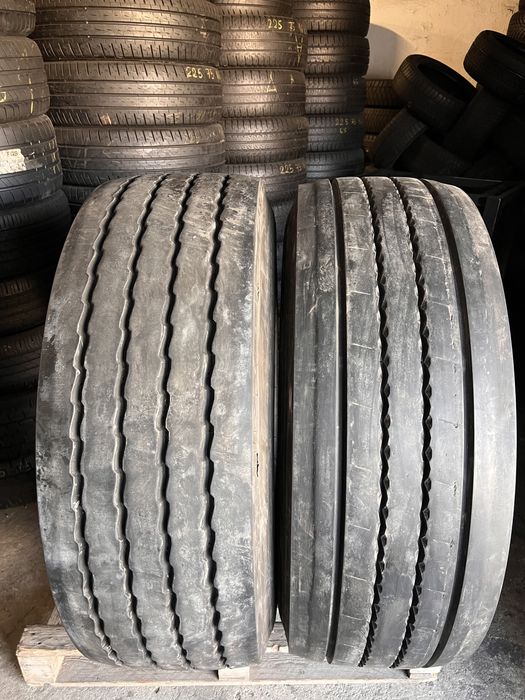 2 anvelope camion 385/65/22.5 , Continental /Michelin , 12-13 mm