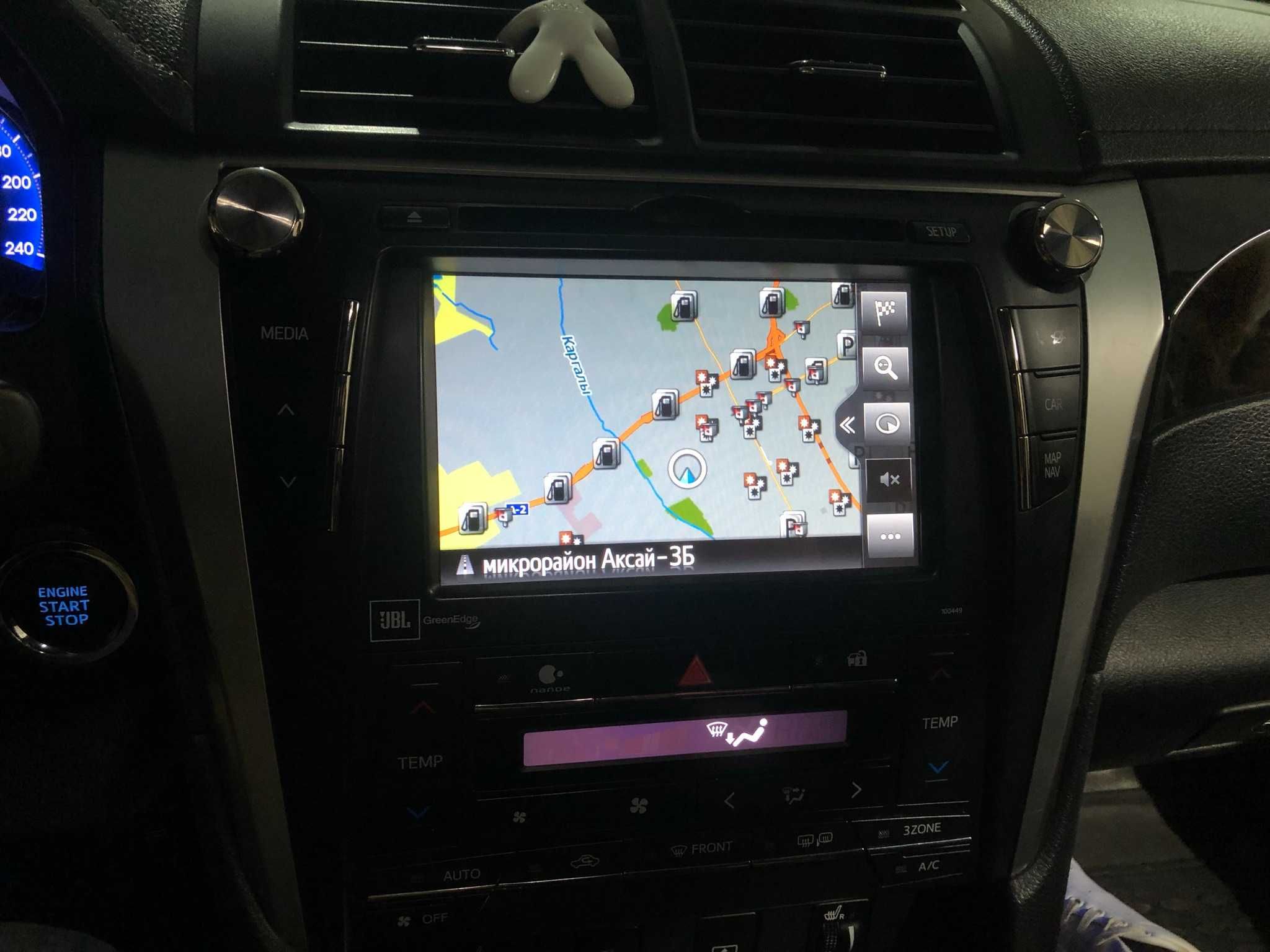 Навигационная Карта по РК 2023 - Toyota Camry55