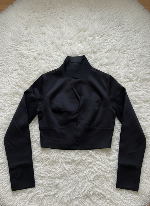 Черна дамска риза