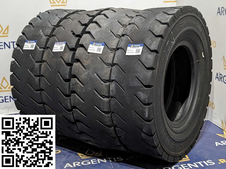 Set 4 anvelope 10.00/R20 Michelin (cod S100670I)