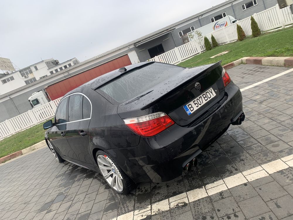 Eleron Lip Codita Portbagaj BMW E60 ac schnitzer Negru lucios