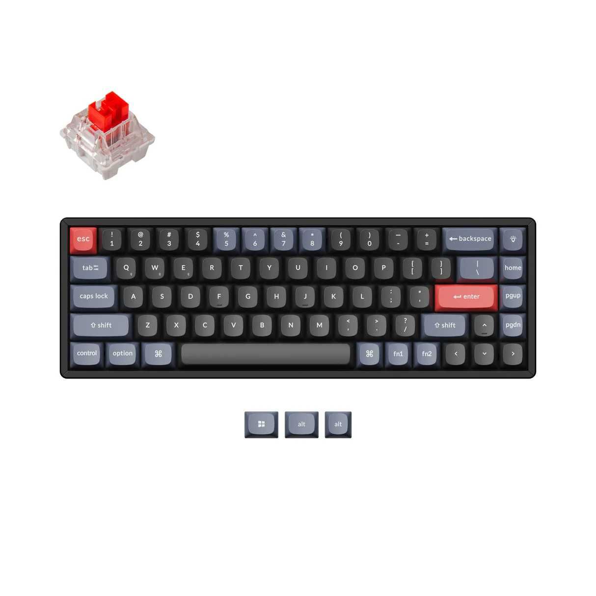Беспроводная игровая механическая клавиатура Keychron K6 Pro (65%)