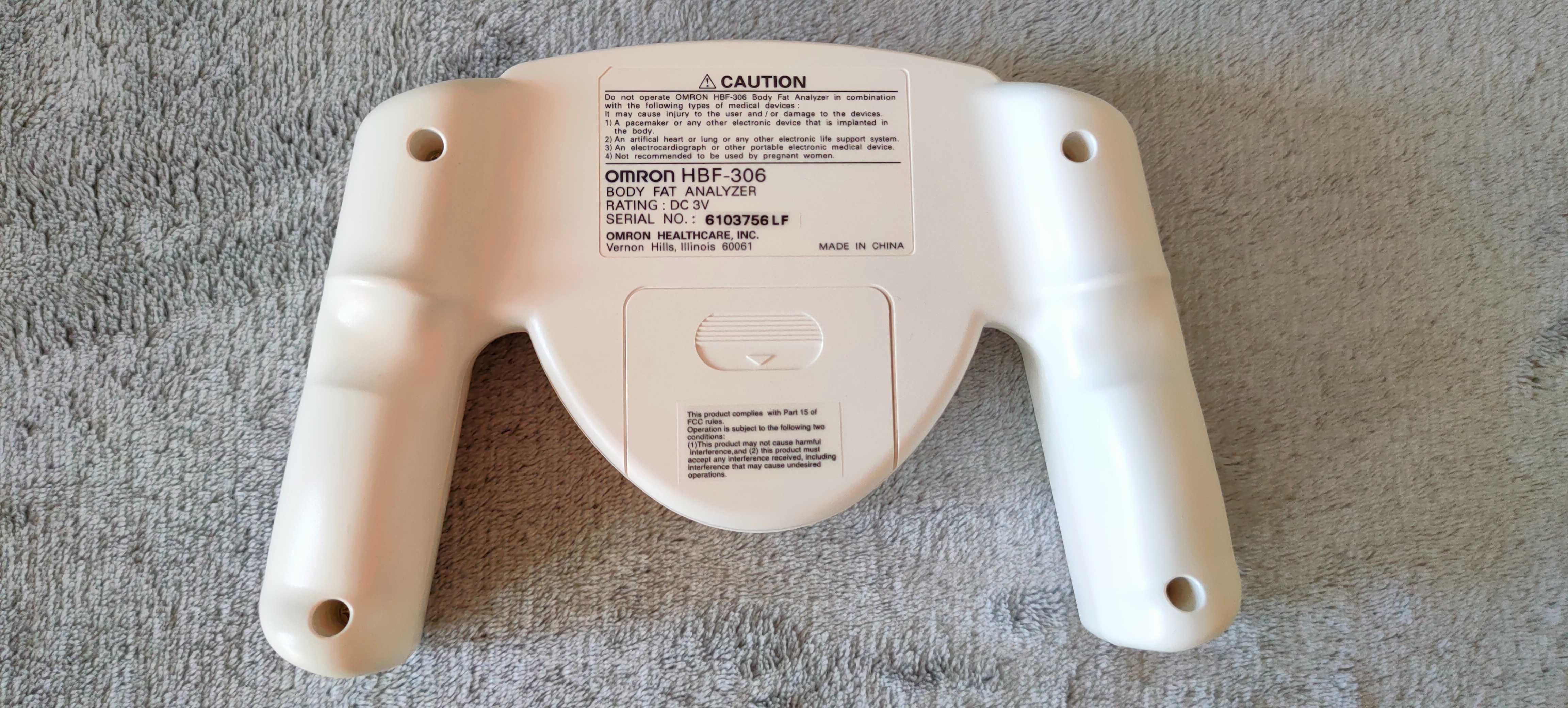Уред за измерване на телесни мазнини Omron Body fat analyzer HBF 306