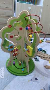 Активна играчка Tooky Toy - Въртящо се дърво